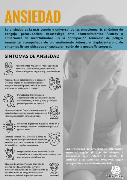 ¿Dónde se siente la ansiedad en el cuerpo?