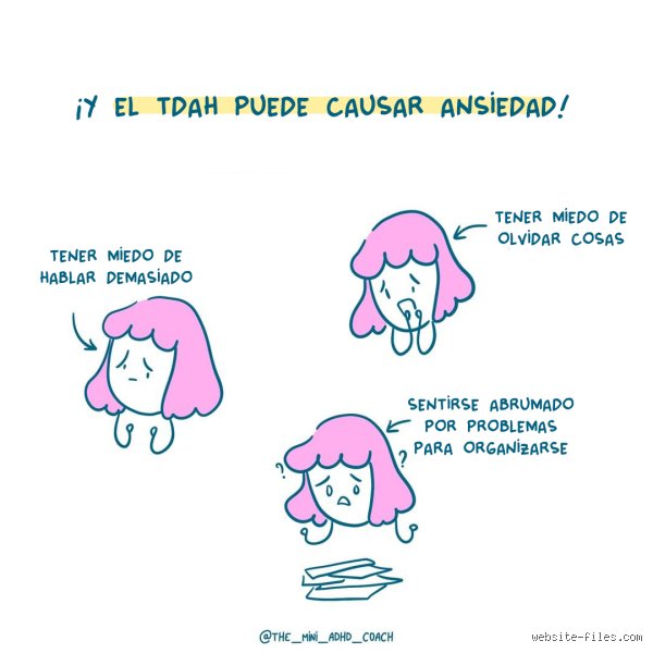 ¿Puede la ansiedad causar TDAH?
