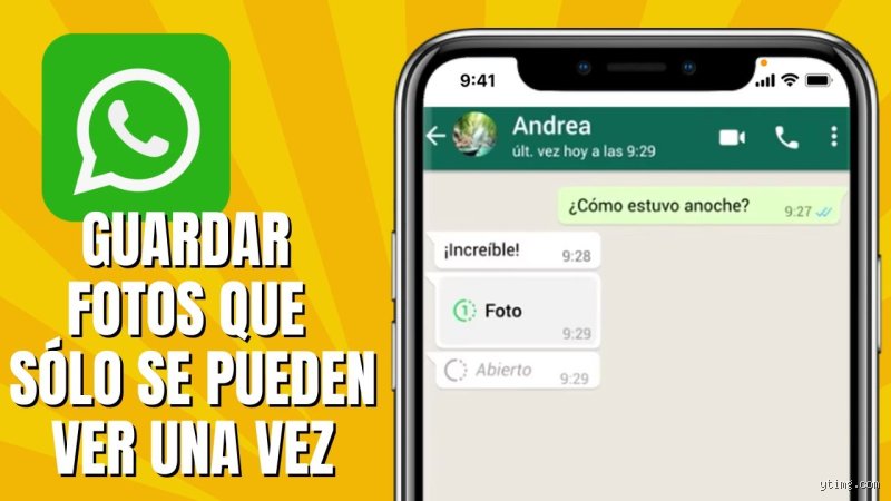 ¿Cómo guardar una imagen que se ha visto una sola vez en WhatsApp?