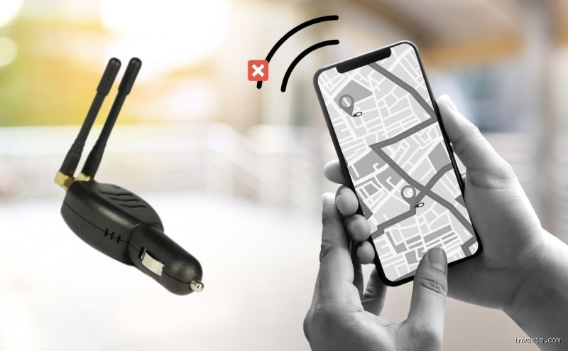 ¿Qué material bloquea el GPS?