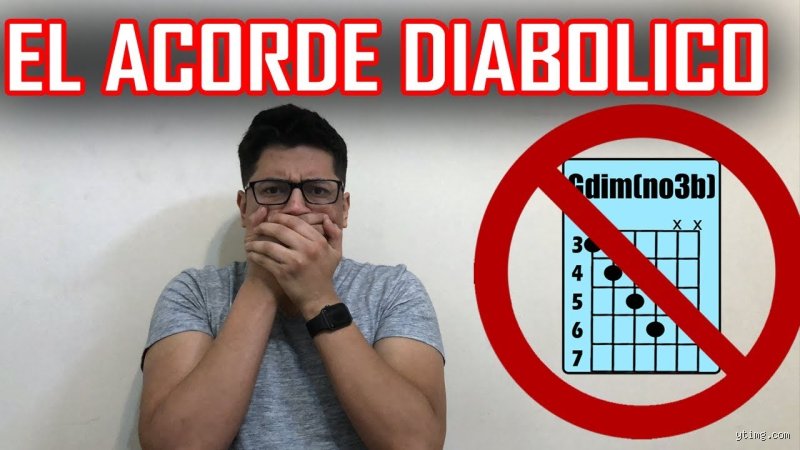 ¿Cuál es el acorde prohibido en la música?