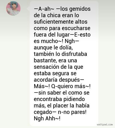 ¿Cómo expresar un gemido escrito?