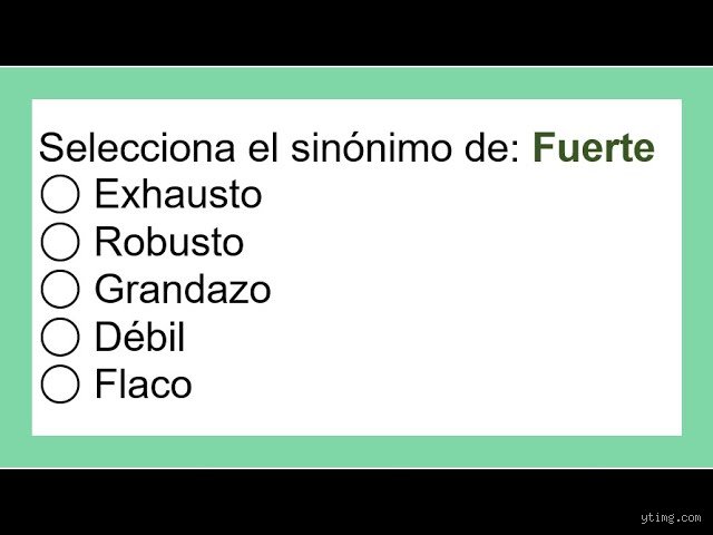 ¿Cómo reemplazar la palabra fuerte?