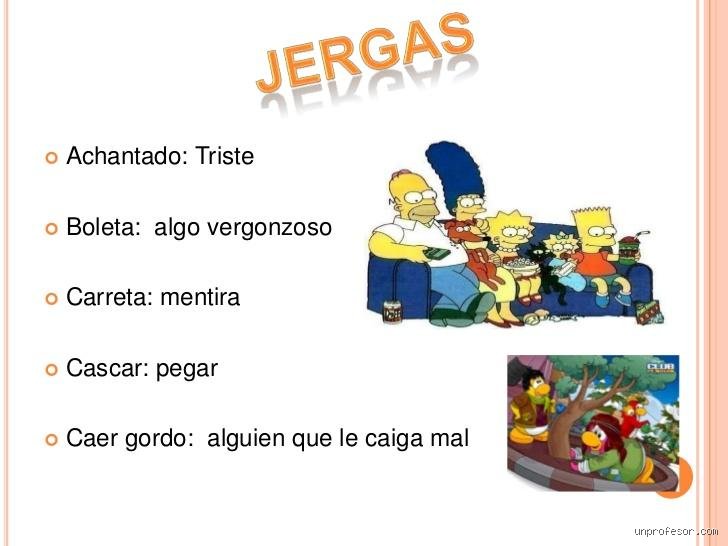 ¿Cuál es el octavo en jerga?