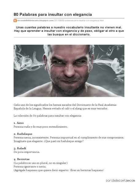 ¿Cuál es una palabra elegante para decir molesto?