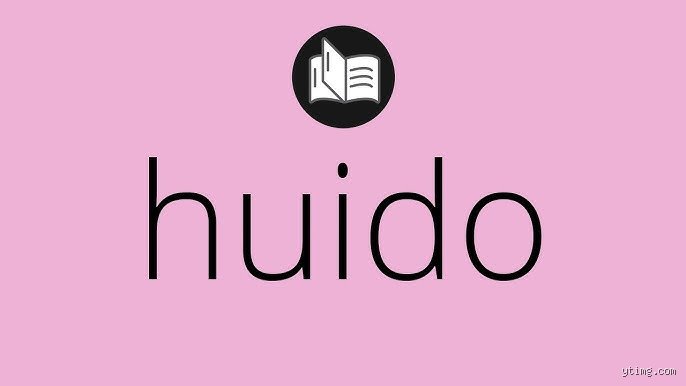 ¿Qué significa huido?