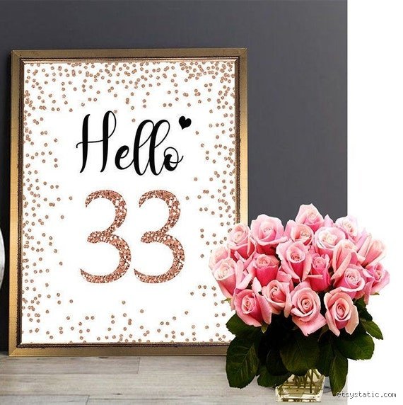 ¿Son 33 años o 33 años?