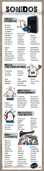 ¿Cómo describirías un sonido fuerte?