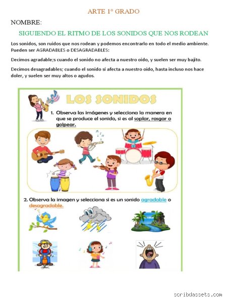 ¿Cómo se llama un sonido agradable?