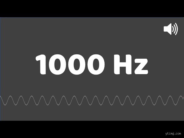 ¿Podemos oír 1000 Hz?