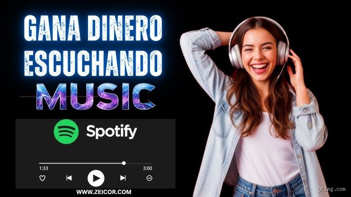 ¿Cómo puedo recibir dinero por escuchar Spotify?