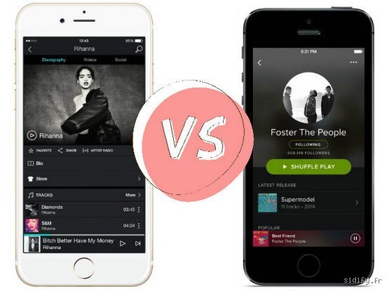 ¿Cuál es mejor, TIDAL o Spotify?