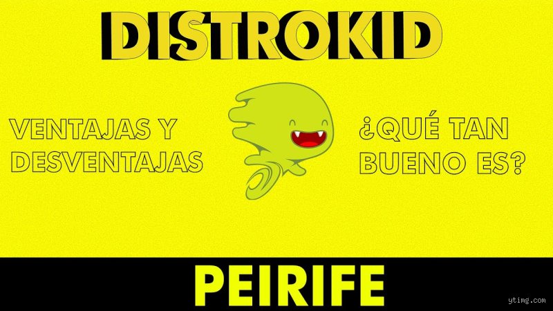 ¿Cuáles son las desventajas de Distrokid?