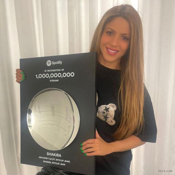 ¿Cuánto dinero gana Shakira en Spotify?