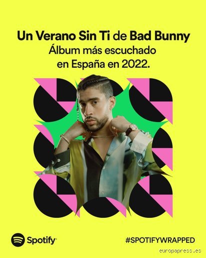 ¿Es Bad Bunny el artista más escuchado del mundo?