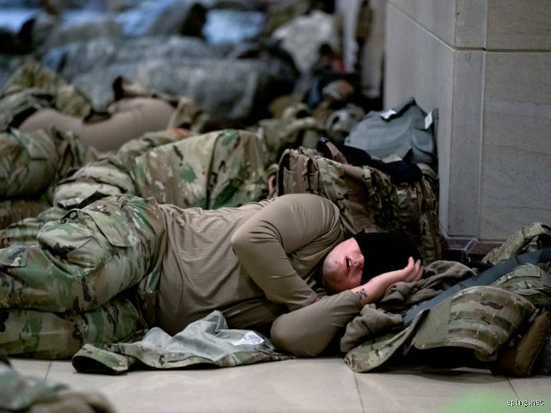 ¿Cómo dormían los soldados en la guerra?