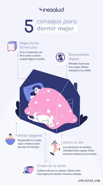 ¿Cómo puedo conciliar el sueño esta noche?