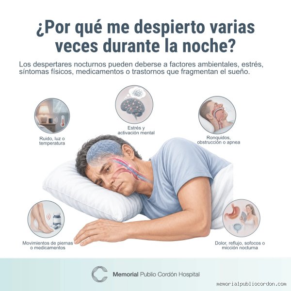 ¿Cómo puedo dejar de despertarme tantas veces por la noche?