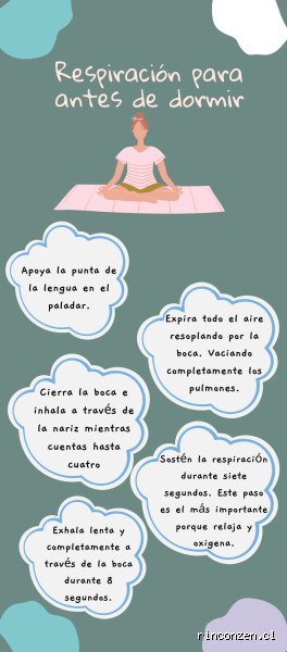 ¿Cuál es el mejor ejercicio de respiración para dormir?