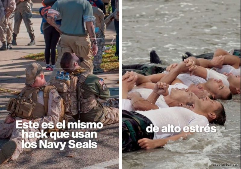 ¿Cuál es el truco de los Navy Seals para dormir?