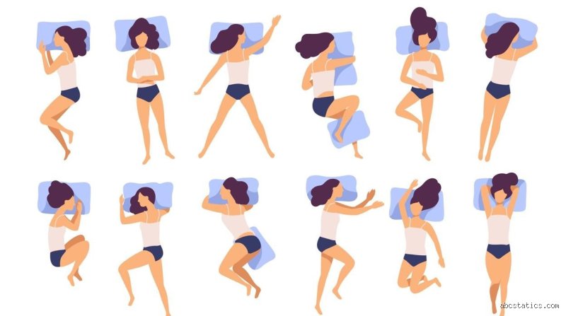 ¿Cuál es la postura para dormir más rara?