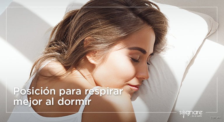 ¿Es más fácil respirar boca arriba o de lado?