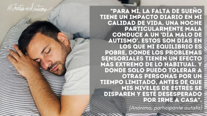 ¿Las personas autistas duermen más la siesta?
