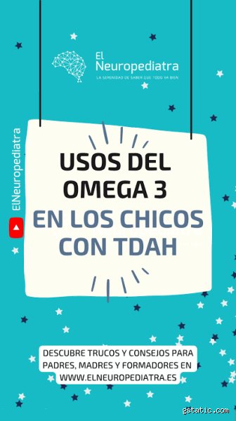 ¿Beneficios del omega-3 en niños con TDAH?
