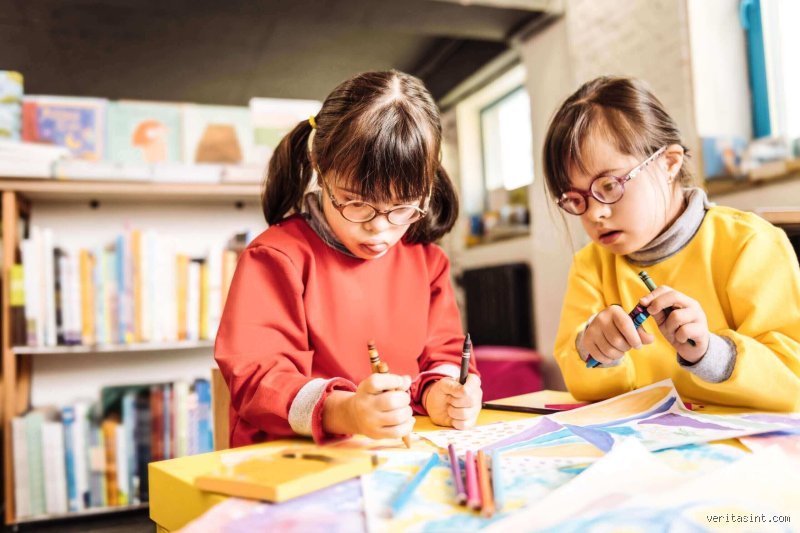 ¿Cuál es la edad intelectual de los niños con síndrome de Down?