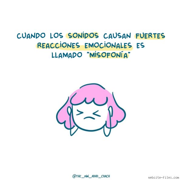 ¿Cuáles son los sonidos molestos para las personas con TDAH?