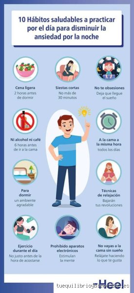 ¿Cuántas horas debo dormir si tengo ansiedad?