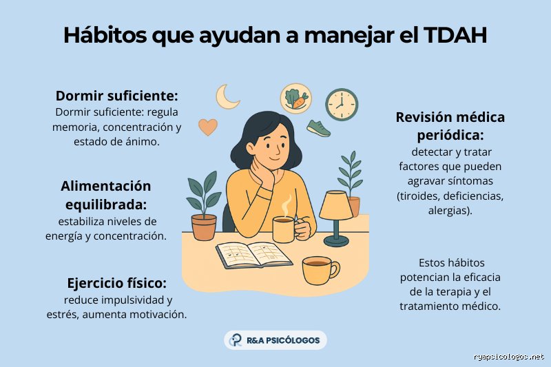 ¿Pueden las personas con TDAH formar hábitos?