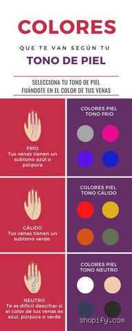 ¿Cómo saber si soy tonalidad cálida o fría?