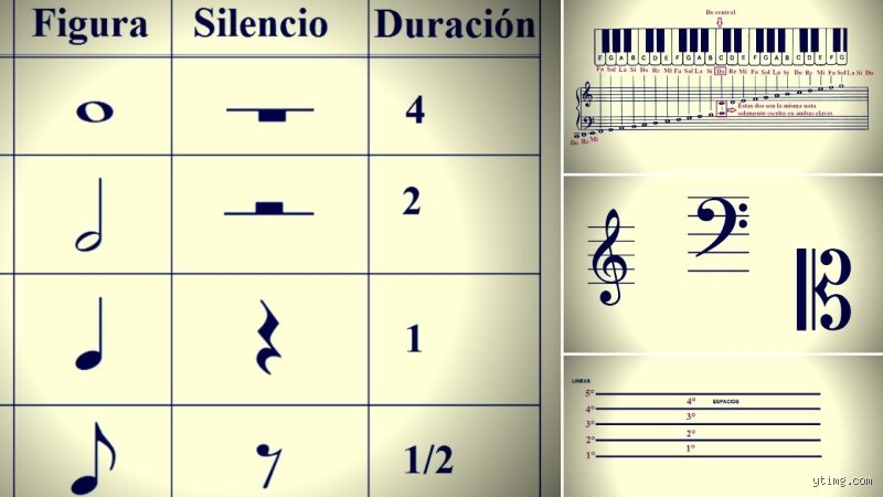 ¿Cómo se leen notas musicales?