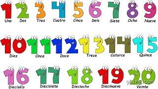 ¿Cómo se llaman los números 1, 2, 3, 4, 5, 6, 7, 8, 9, 10?