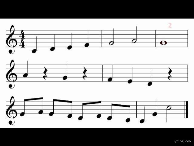 ¿Cuál es el ritmo de 4 compases?
