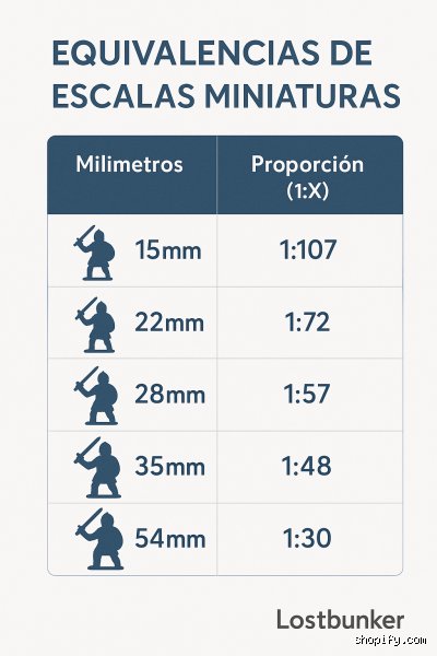 ¿Cuál es más grande, la escala 1,35 o la 1,72?