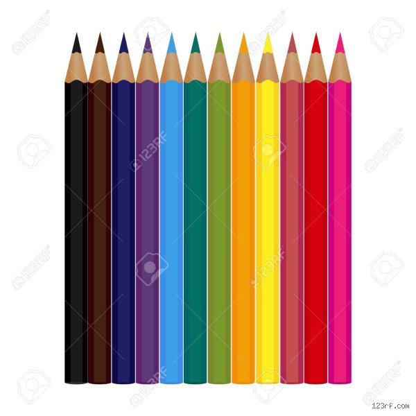 ¿Cuáles son los 12 colores normales?