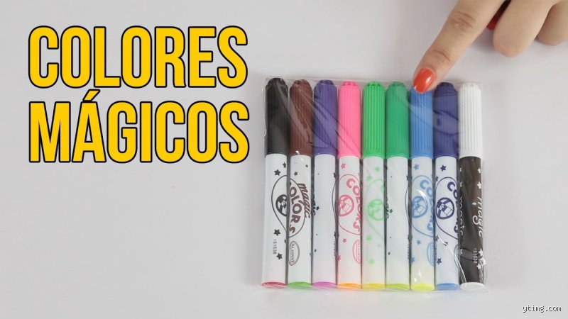 ¿Cuáles son los 5 colores mágicos?