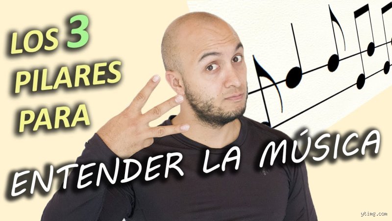 ¿Cuáles son los tres pilares de la música?