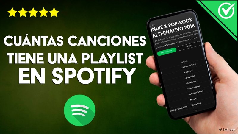 ¿Cuántas canciones hay en 45 minutos?