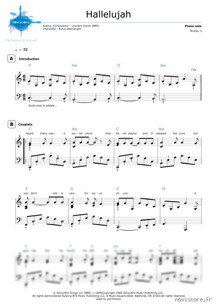 ¿Está Hallelujah en 3/4 o en 6/8?
