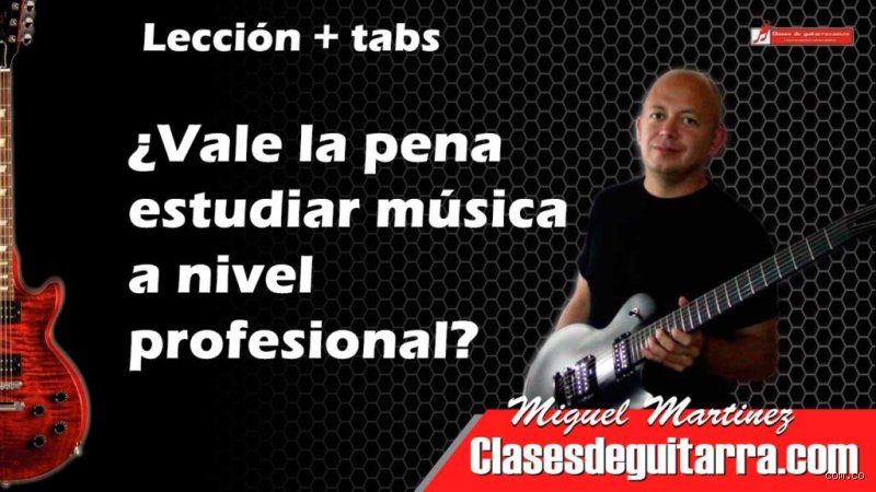 ¿Merece la pena estudiar música?