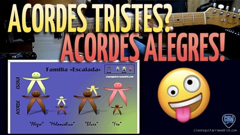 ¿Porque los acordes menores suenan tristes?