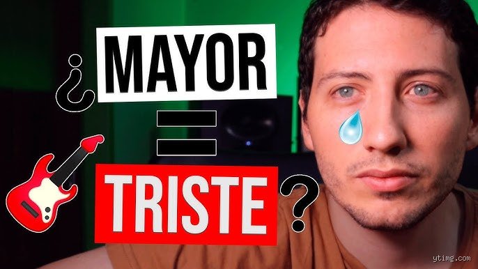 ¿Son felices los acordes mayores?
