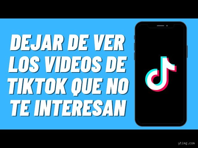 ¿Cómo dejar de mirar TikTok?