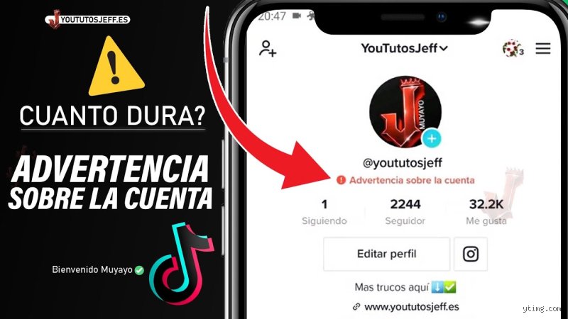 ¿Cuánto tiempo te castigan en TikTok?
