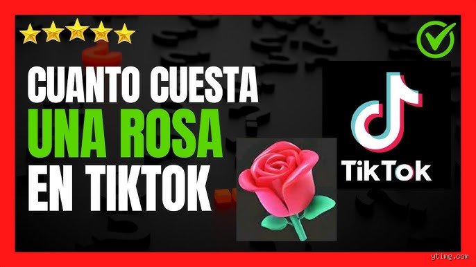 ¿Cuánto vale 100 rosas de TikTok?