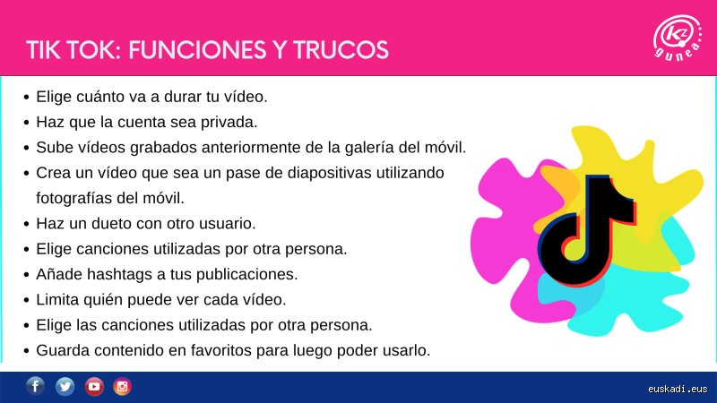 ¿Qué finalidad tiene TikTok?