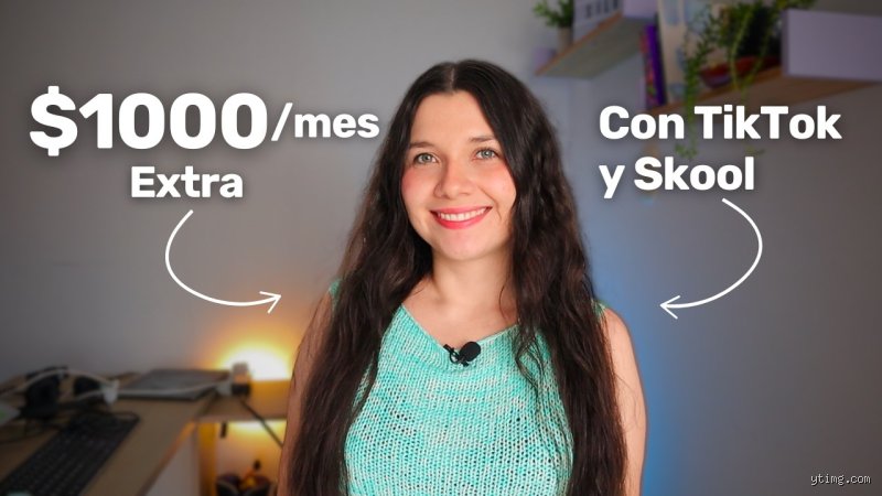 ¿Se pueden ganar 1000 dólares al mes en TikTok?